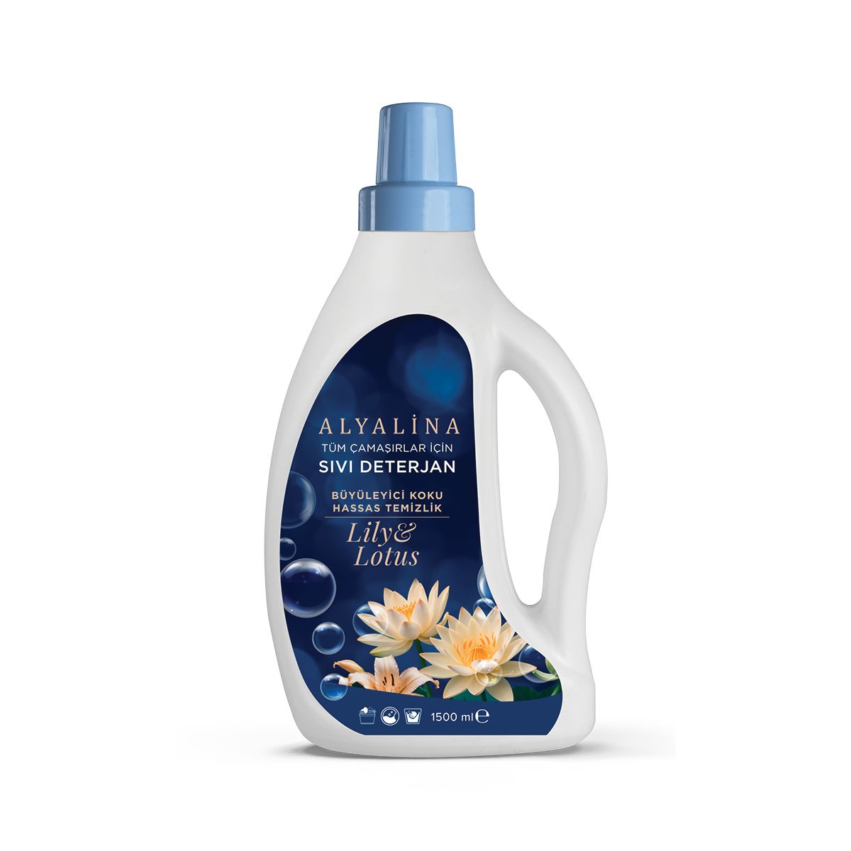 zRWsYWJSUmsd7RRU.jpg Sıvı Deterjan Lily & Lotus 1,5 Ltr. - Görsel 1